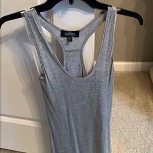 Bebe Gray tank top